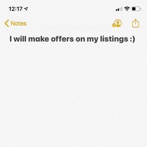 Offers
